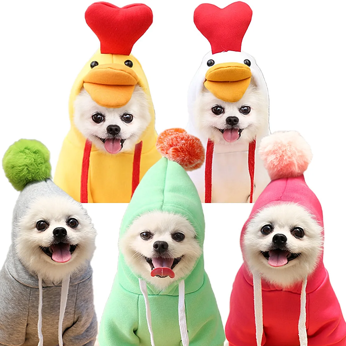 Cute Fruit Dog Clothes For Small Dogs Hoodies - Image 7