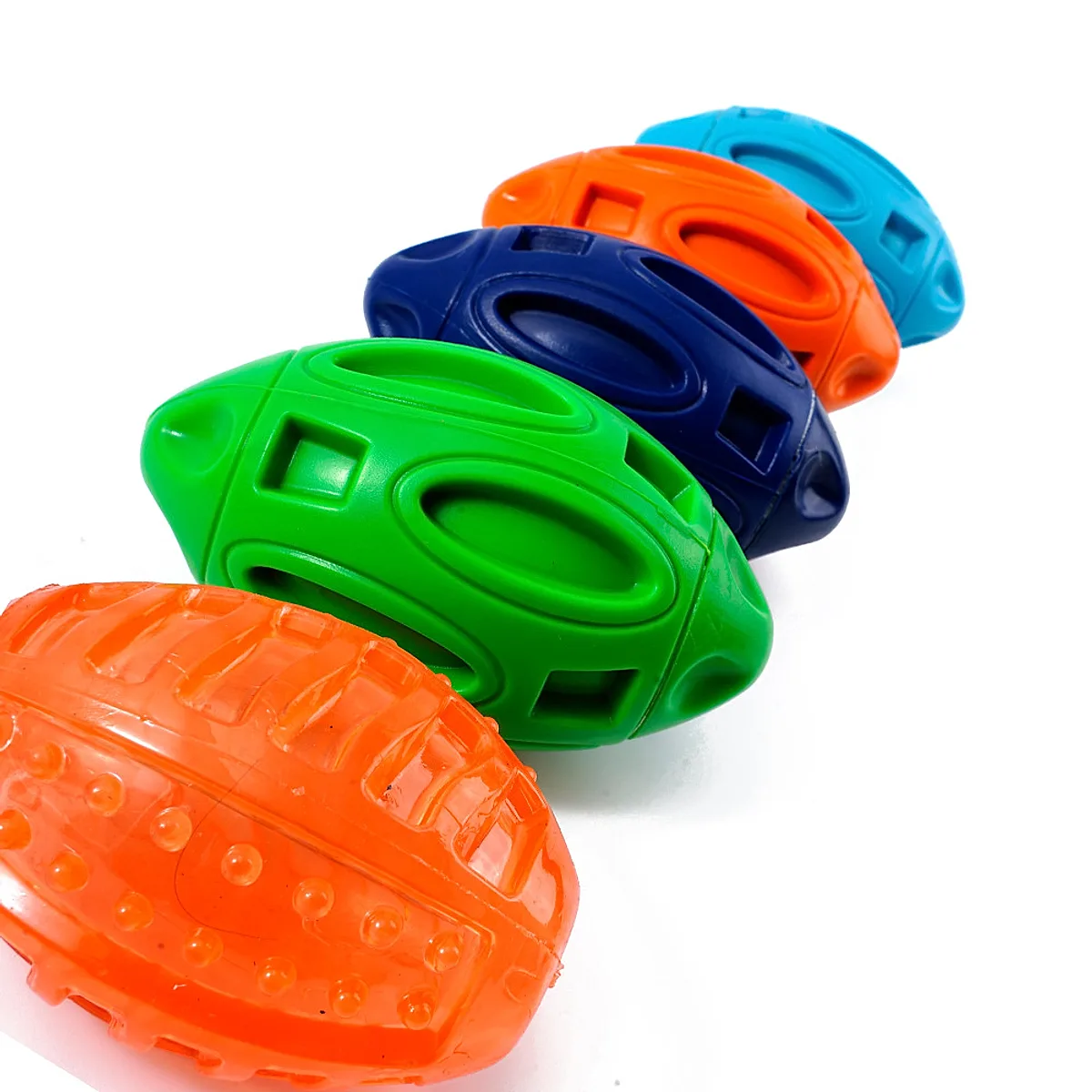 Pet Supplies Dog Toys Rubber Sounding Rugby Wear-Resistant - Image 2