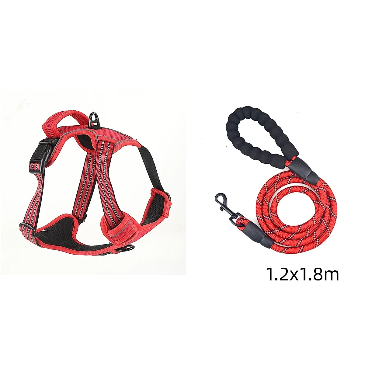 Dog Harness No Pull Breathable Reflective Pet Harness - Image 2