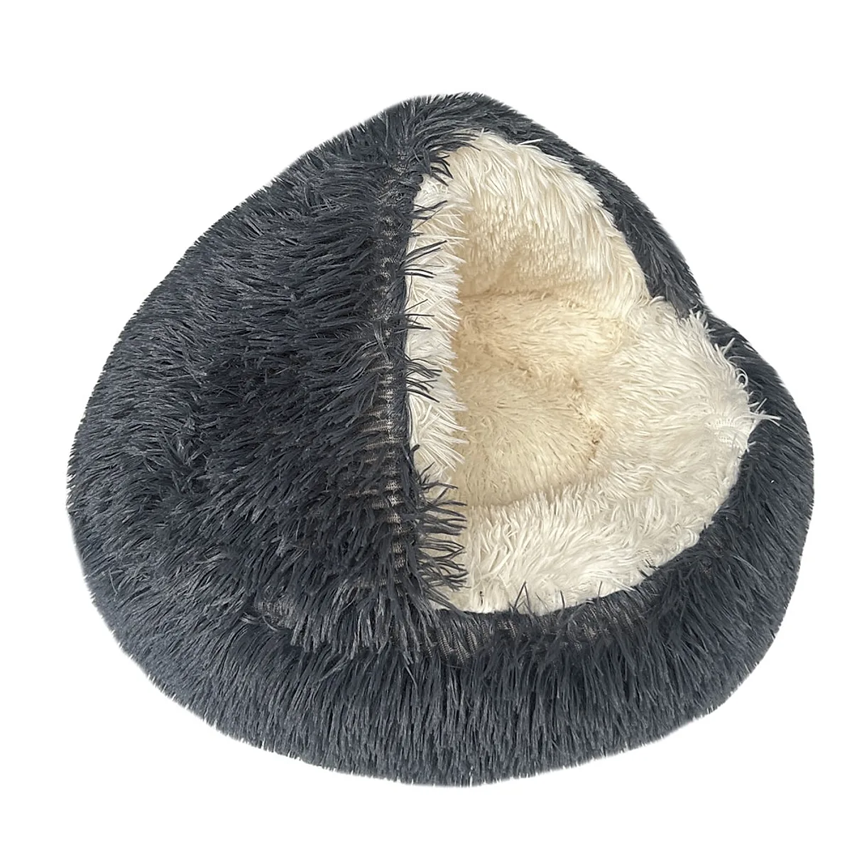 Pet Cat Bed Semi Enclosed Dog House - Image 2