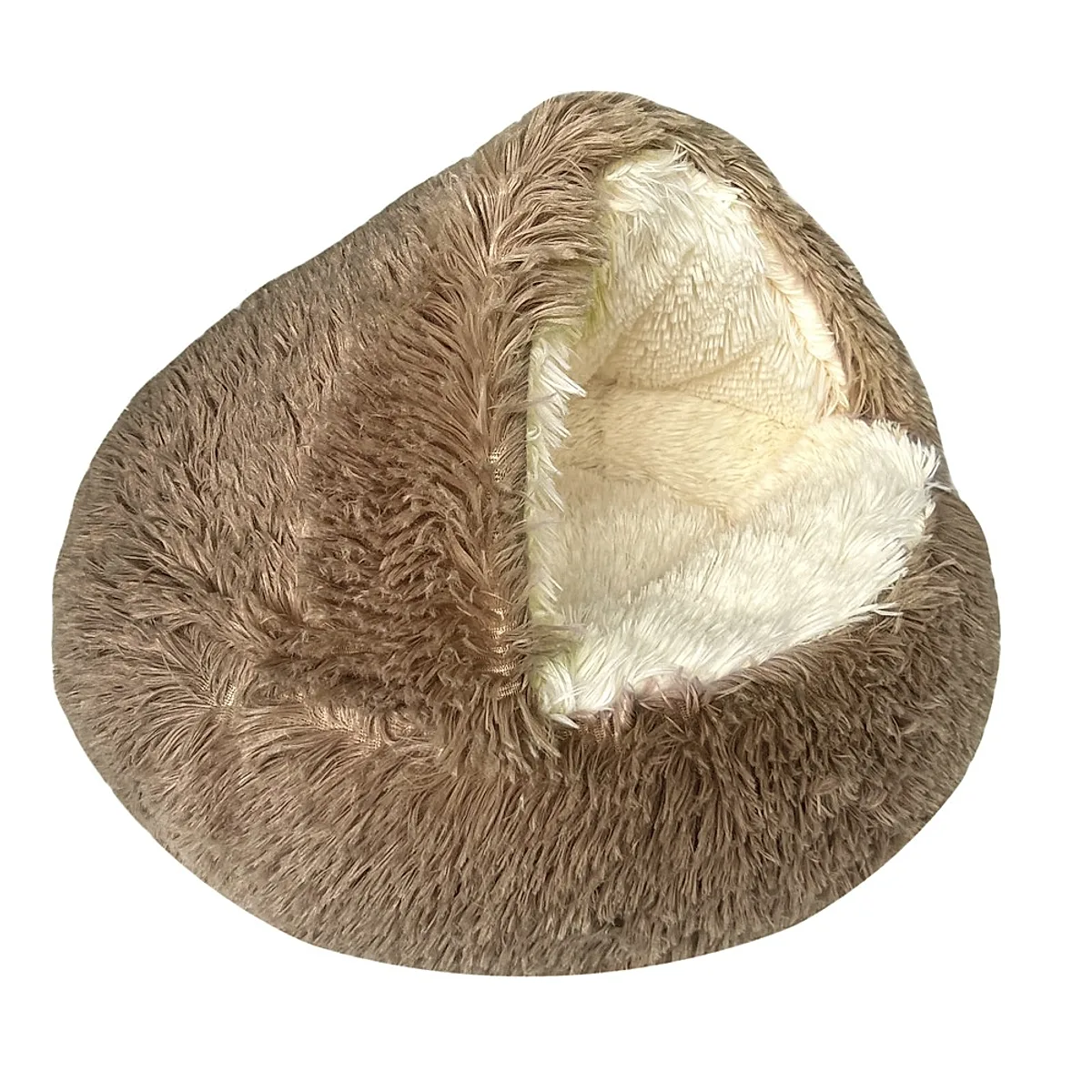 Pet Cat Bed Semi Enclosed Dog House - Image 4