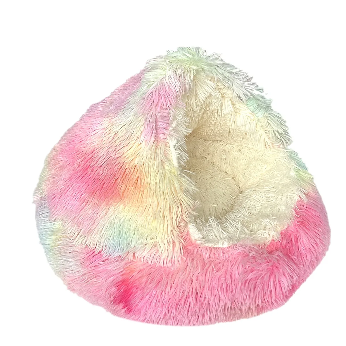 Pet Cat Bed Semi Enclosed Dog House - Image 8