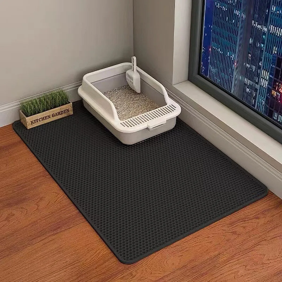 Cat Litter Mat Double Layer Filter Anti-Bring Out - Image 6