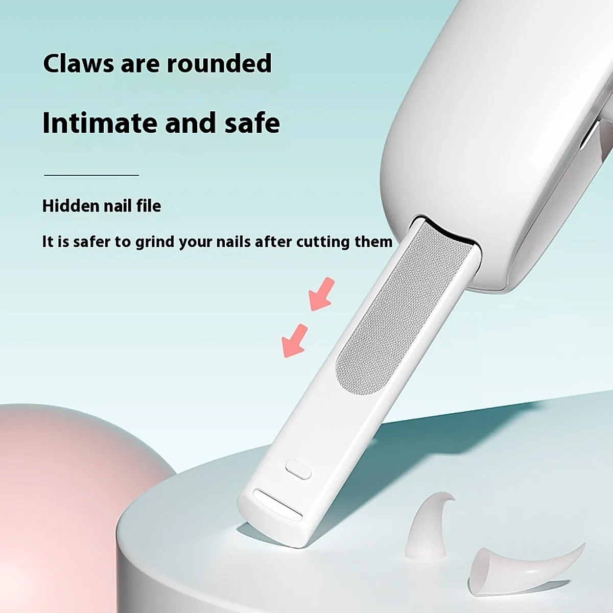 Cat Nail Scissors With Gravity Push Scissors - Image 2