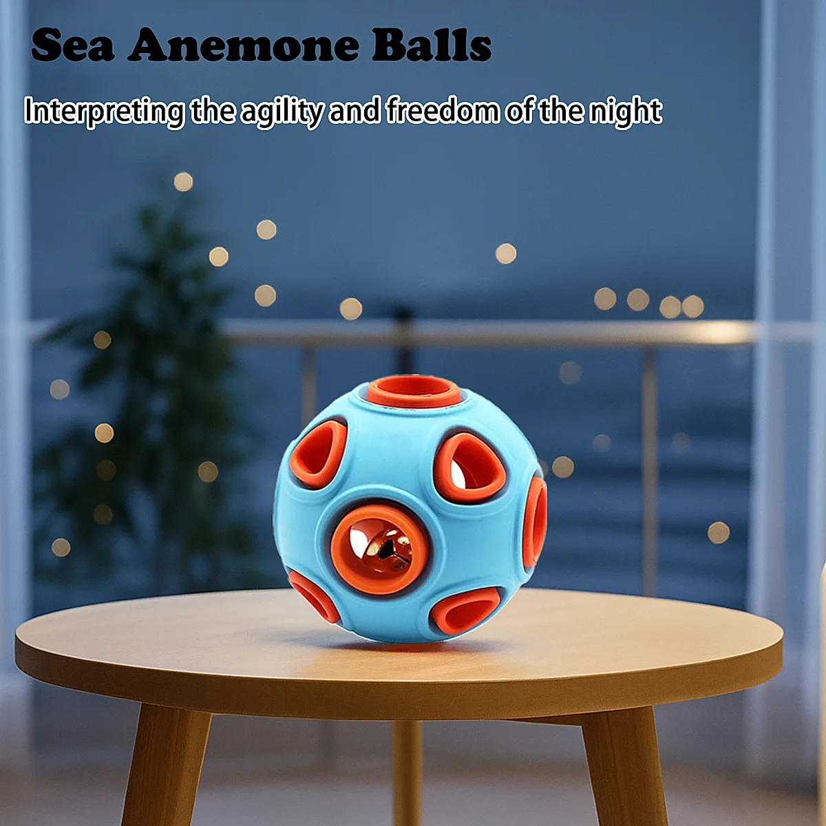 Dog Rubber Ball With Bell Sound - Image 1