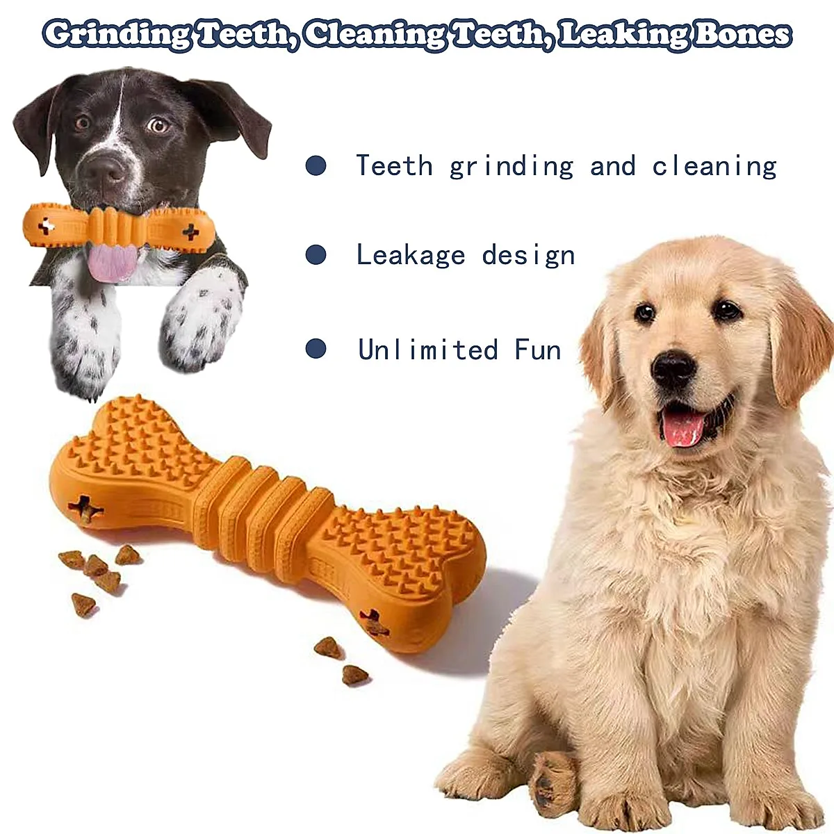 Dog Chew Toys Two-Pack Dog Toothbrush Care Cleaning - Image 7