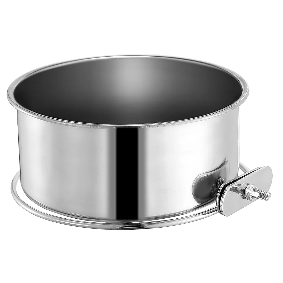 M Size Stainless Steel Dog Bowl Pets Hanging - Image 4
