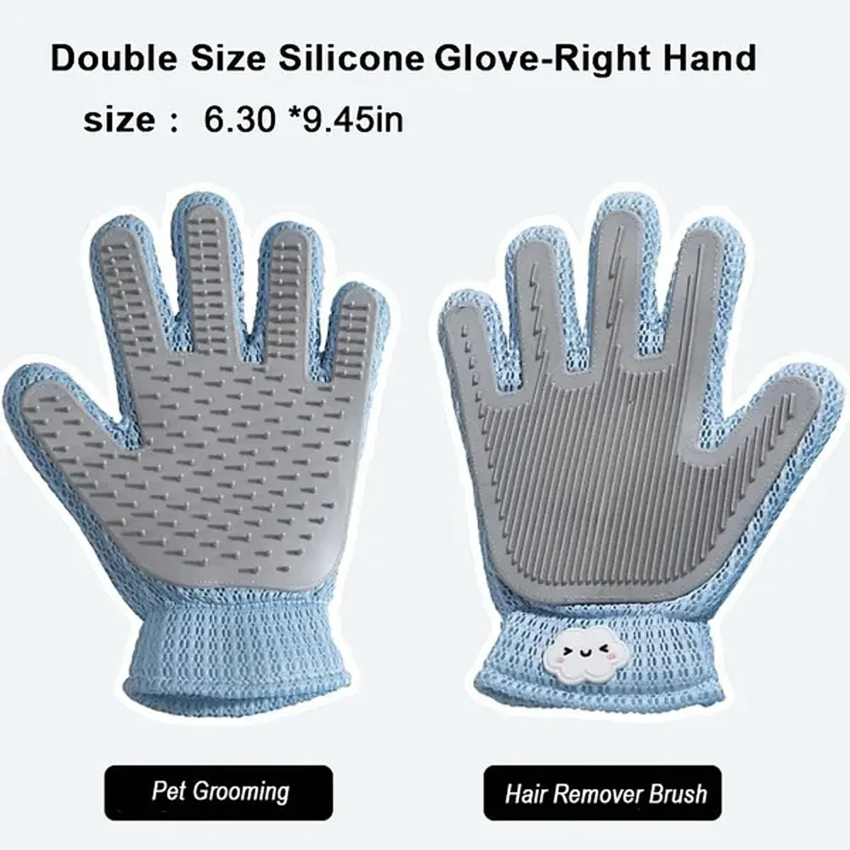 2-In-1 Pet Grooming Glove - Image 5