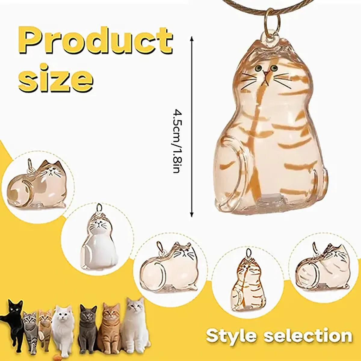 Cat Hair Memorial Pendant Set - Pet Keepsake - Image 6