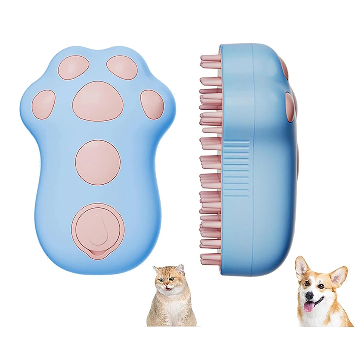 Rechargeable Steam Cat Brush