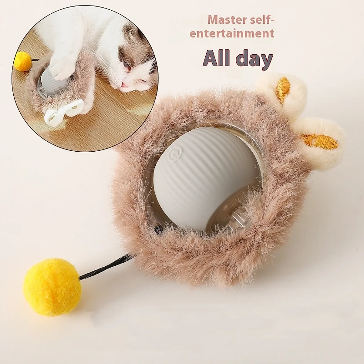 Cat Toy Self-Hi Funny Cat Rolling Ball Pets