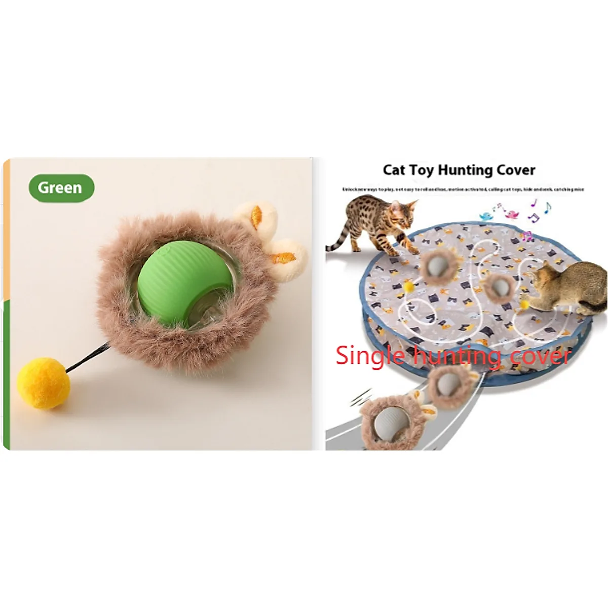 Cat Toy Self-Hi Funny Cat Rolling Ball Pets - Image 7