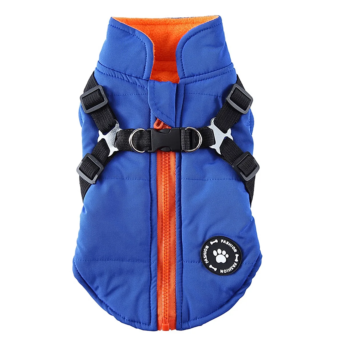 Chest Strap Jacket Cotton-Padded Coat - Image 3