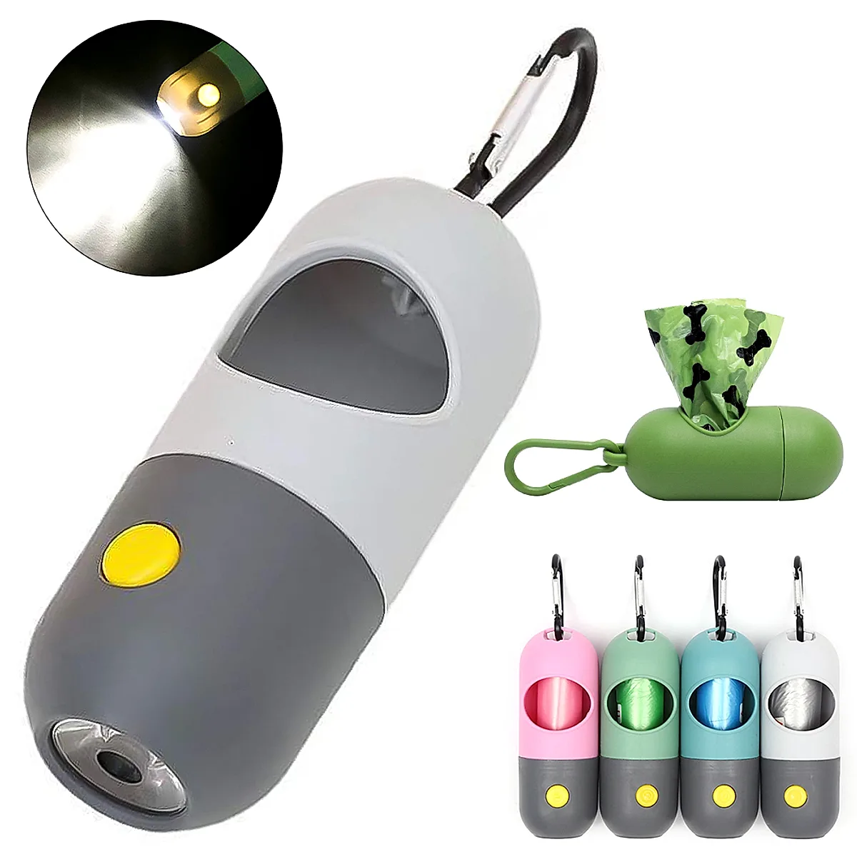 LED Light Pet Waste Bag Dispenser For Dogs - Image 3