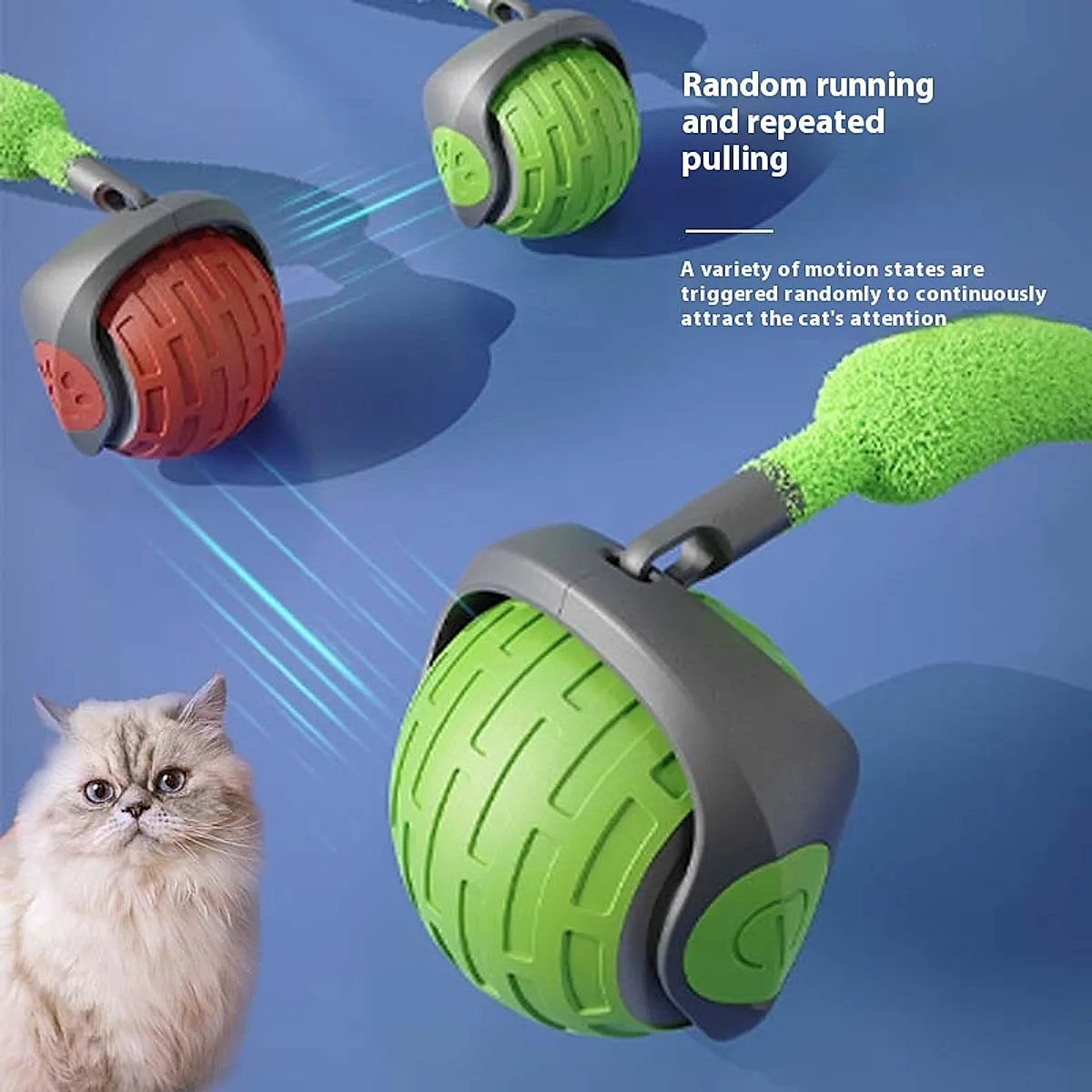 New Interactive Cat Toys Ball Auto Electric Rolling - Image 7