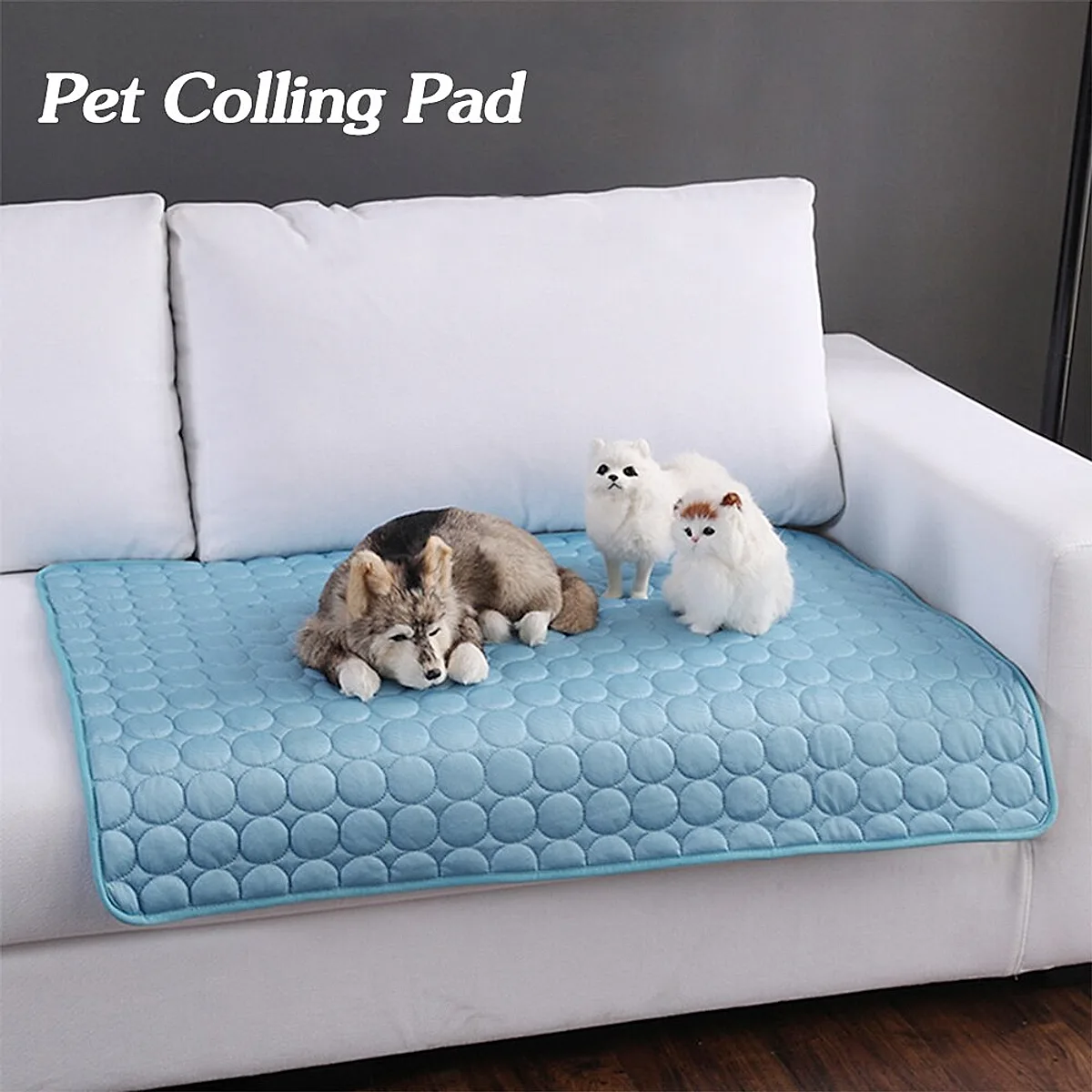 Pet Dog Cat Ice Silk Cold Nest Pad - Image 2