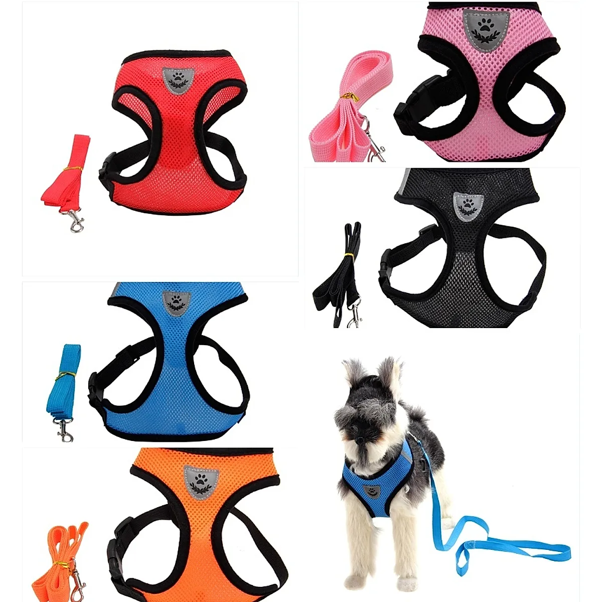 Fashionable High-End Multi-Color Dog Harness - Image 7