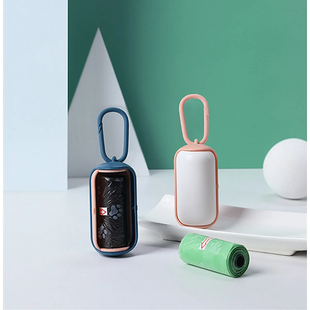Portable Cats Dogs Garbage Bag Holder Pet Poop