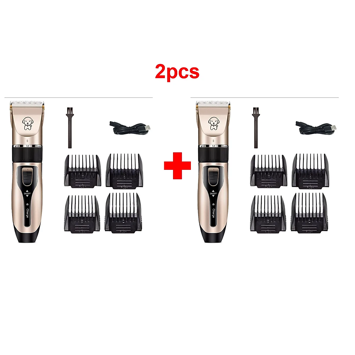 Professional Low Noise Pet Hair Clipper Easy Grooming - Image 7