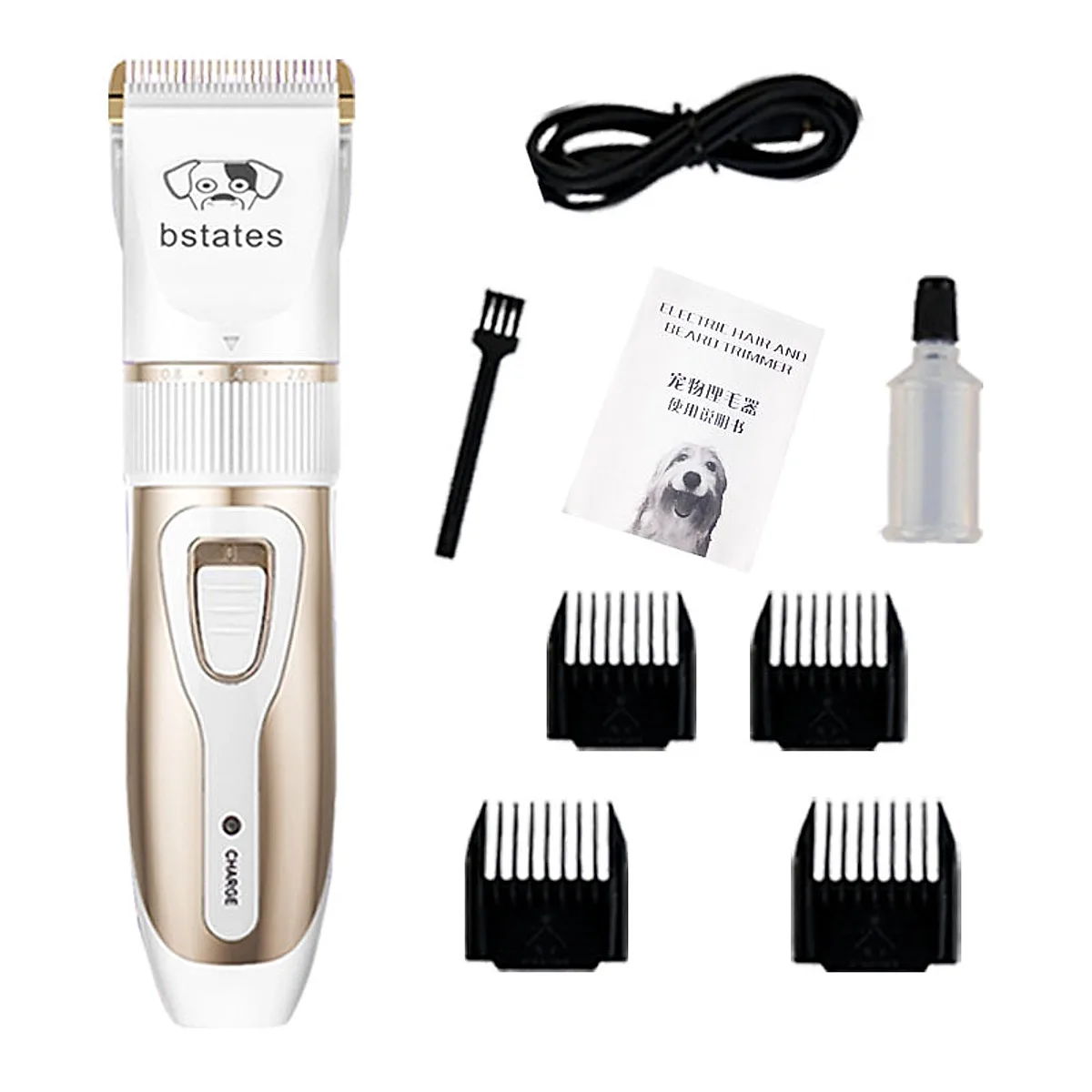 Professional Low Noise Pet Hair Clipper Easy Grooming - Image 8