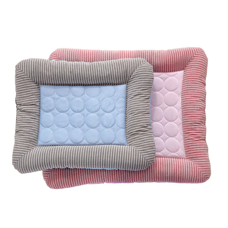 Pet Cooling Pad Bed For Dogs Cats Puppy Kitten Cool Mat Pet Blanket Ice Silk Mat