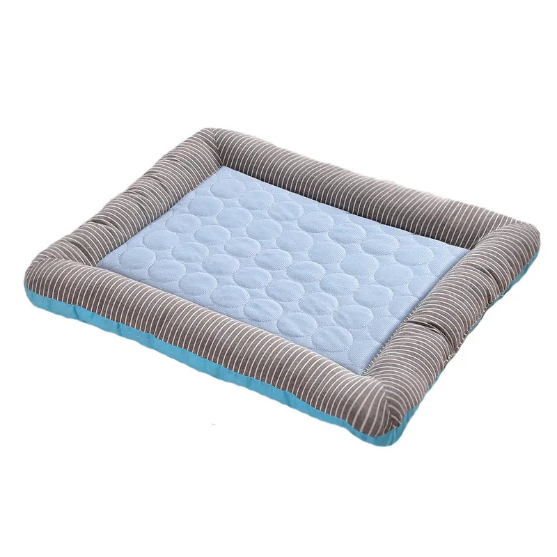 Pet Cooling Pad Bed For Dogs Cats Puppy Kitten Cool Mat Pet Blanket Ice Silk Mat