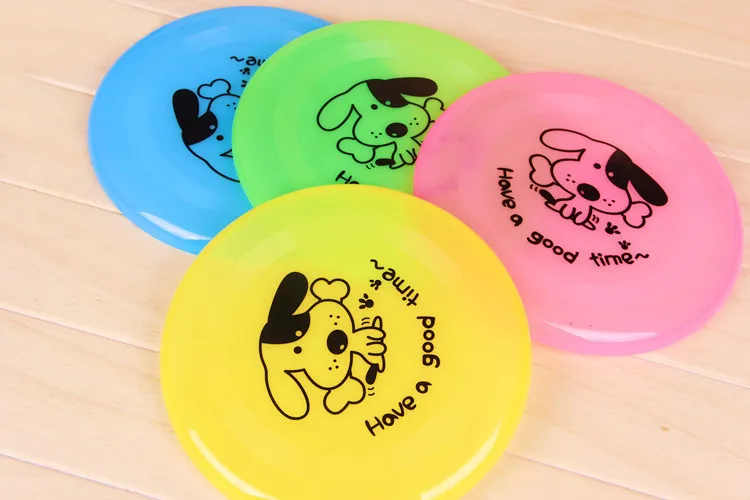 Silicone Flying Saucer Funny Pets Dog Cat Toy Dog Game Flying Discs Resistant Ch