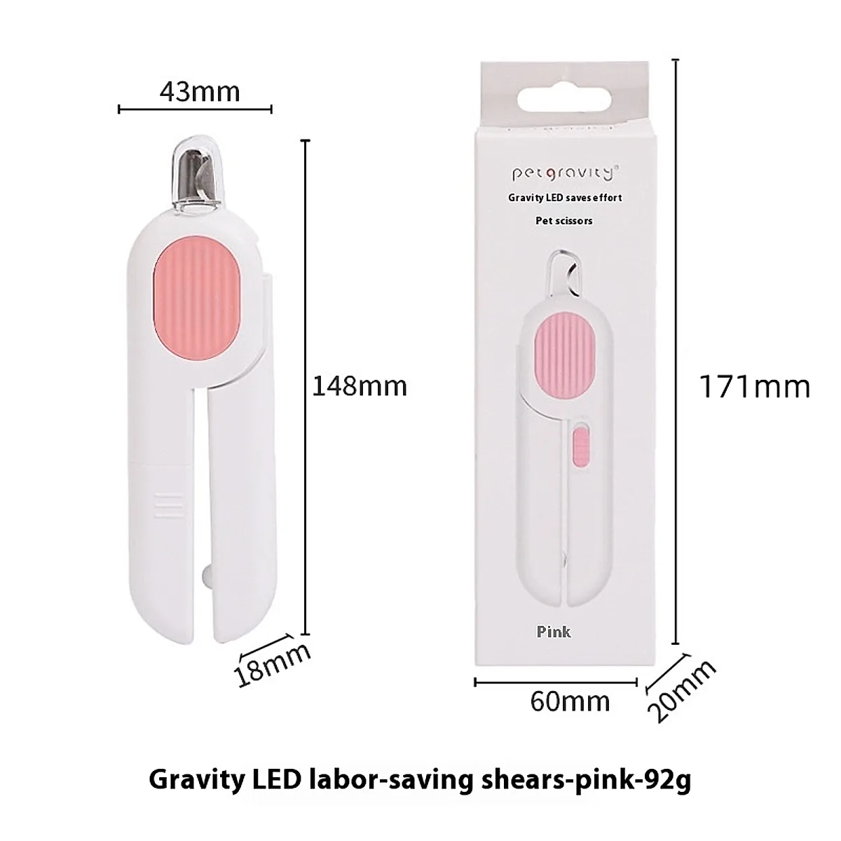 LED Cat Nail Clippers