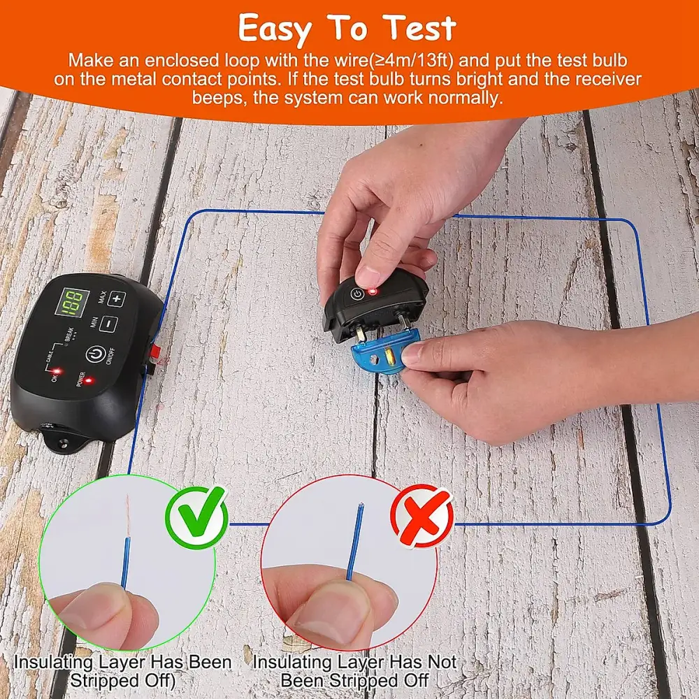 Rechargeable Wireless Dog Fence System