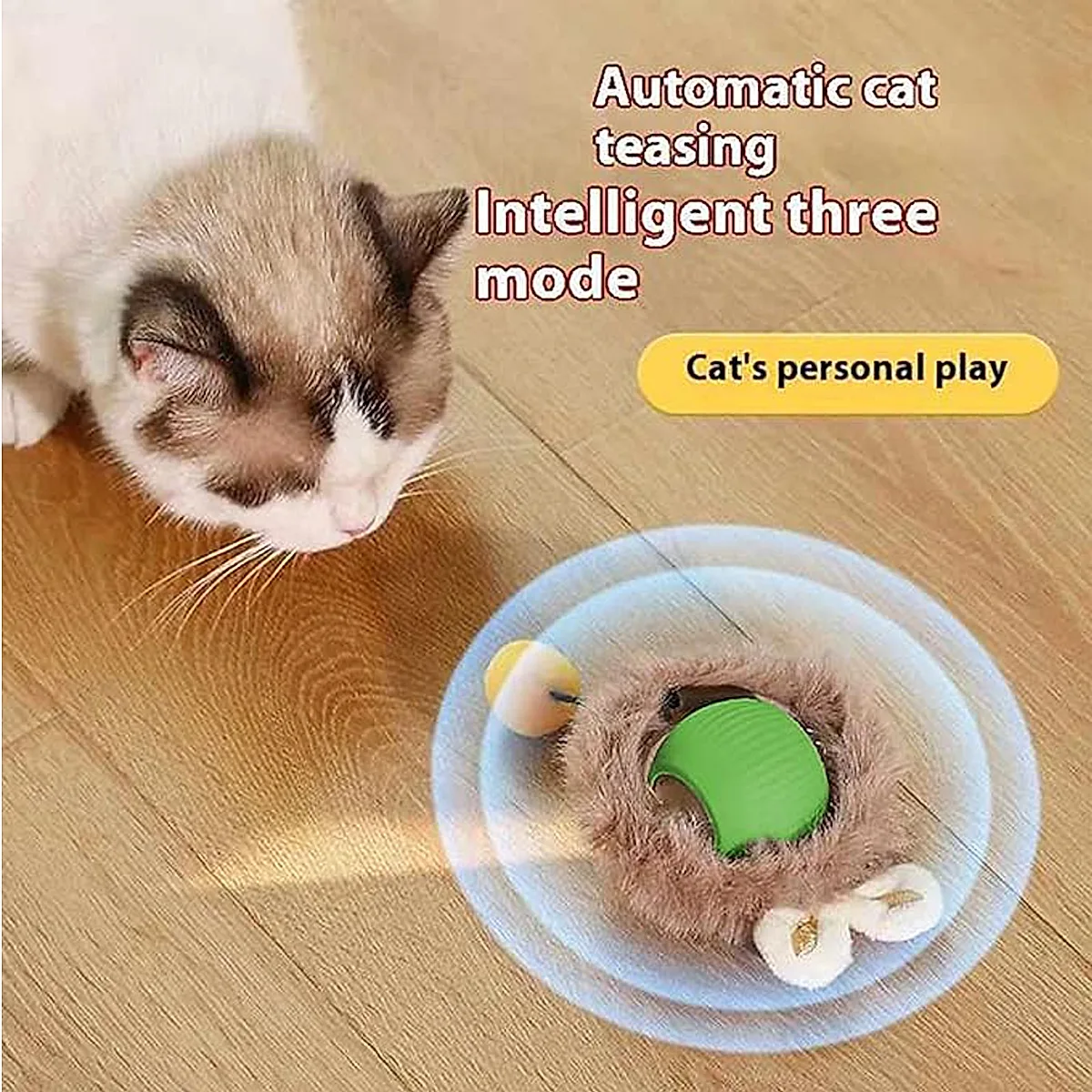 Interactive Rolling Cat Ball - Image 1