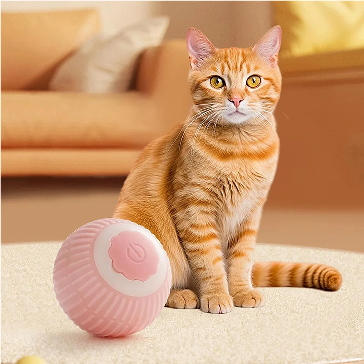 Interactive Rolling Cat Ball - Image 4