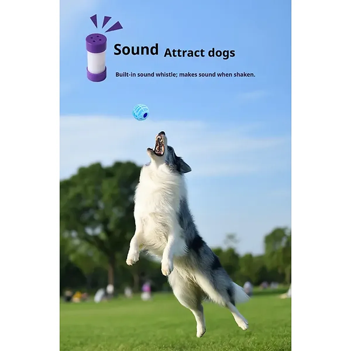 Interactive Squeaky Voice Ball for Dogs & Cats - Image 2