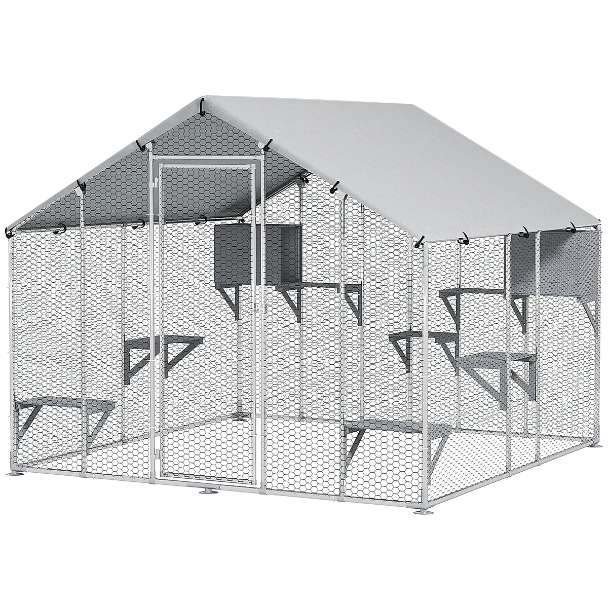 95" Extra-Large Outdoor Catio with Waterproof Cover