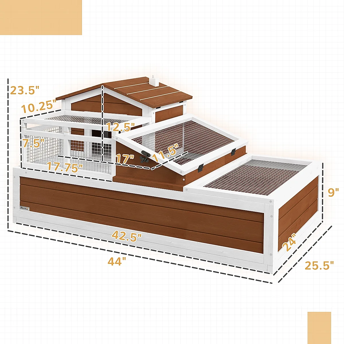 3-Room Two-Story Tortoise Habitat - Image 1