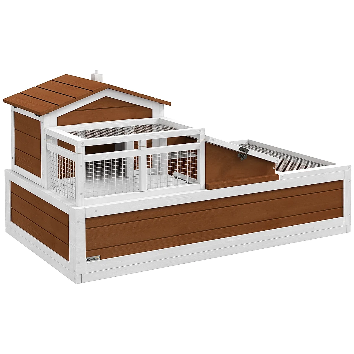 3-Room Two-Story Tortoise Habitat