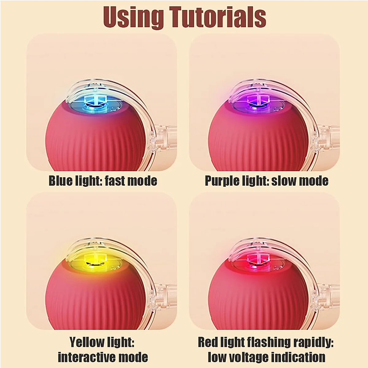 Interactive Motion-Activated Rolling Pet Ball - Image 5