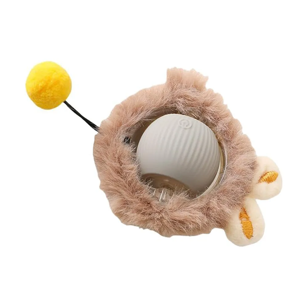 Electric Dog Cat Ball Toy,Indoor Large And Small Cat Dog Interactive Intelligent