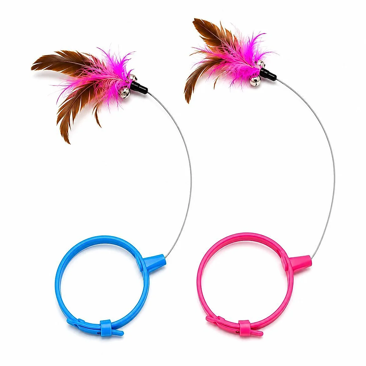 Wearable Cat Feather Collar Teaser Toy - Image 6