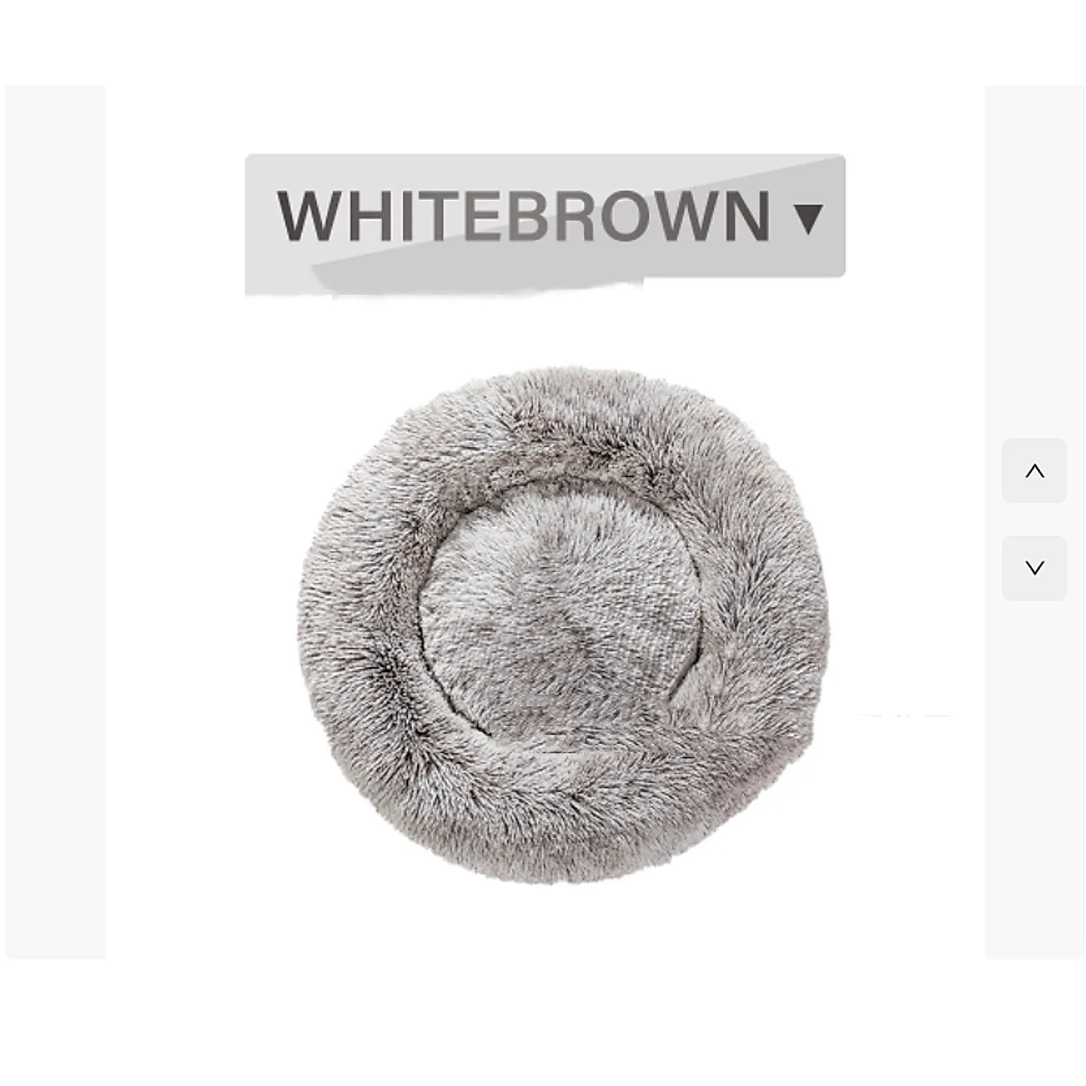 Round Long Hairy Autumn And Winter Nest Pad Cat Mattress - Image 3