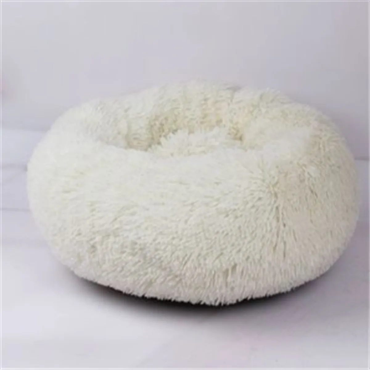 Round Long Hairy Autumn And Winter Nest Pad Cat Mattress - Image 5