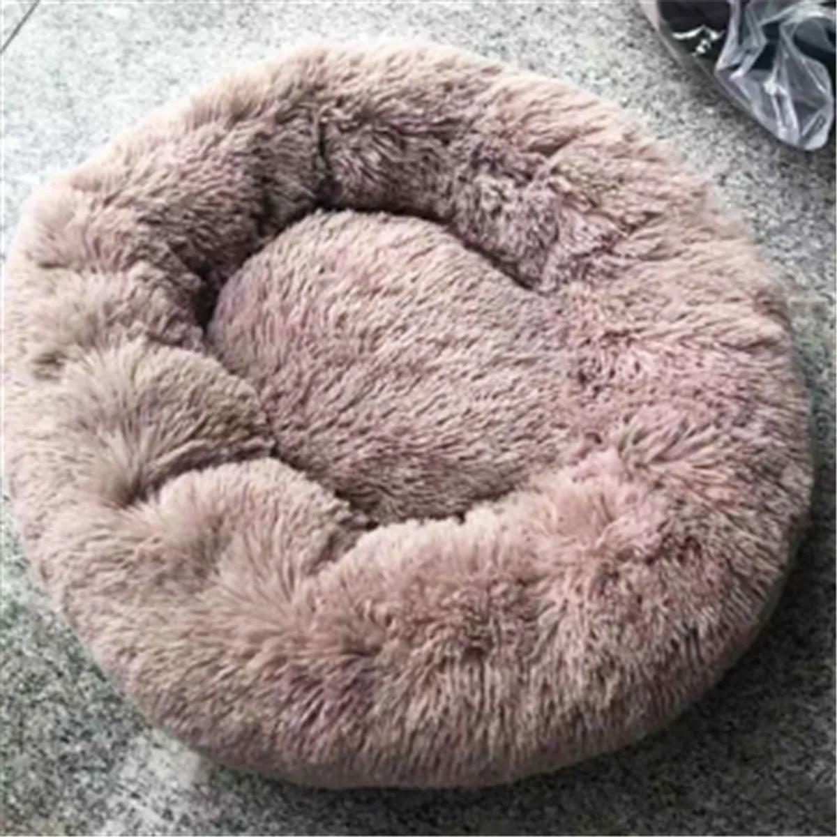 Round Long Hairy Autumn And Winter Nest Pad Cat Mattress - Image 8