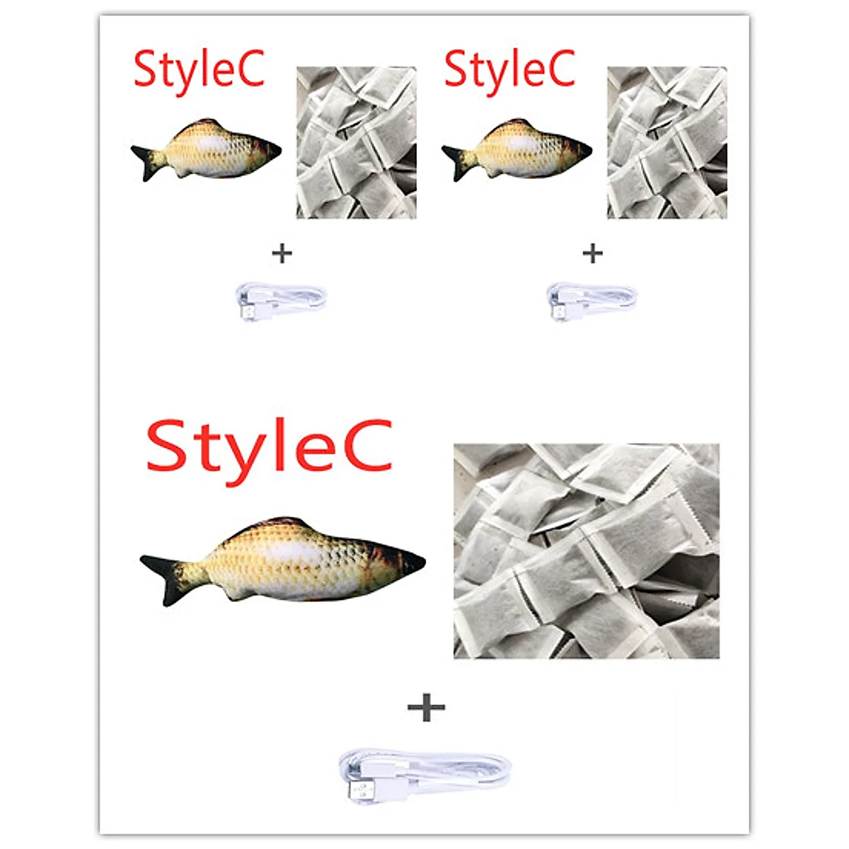 Electric Jumping Fish Cat Toy - Image 1