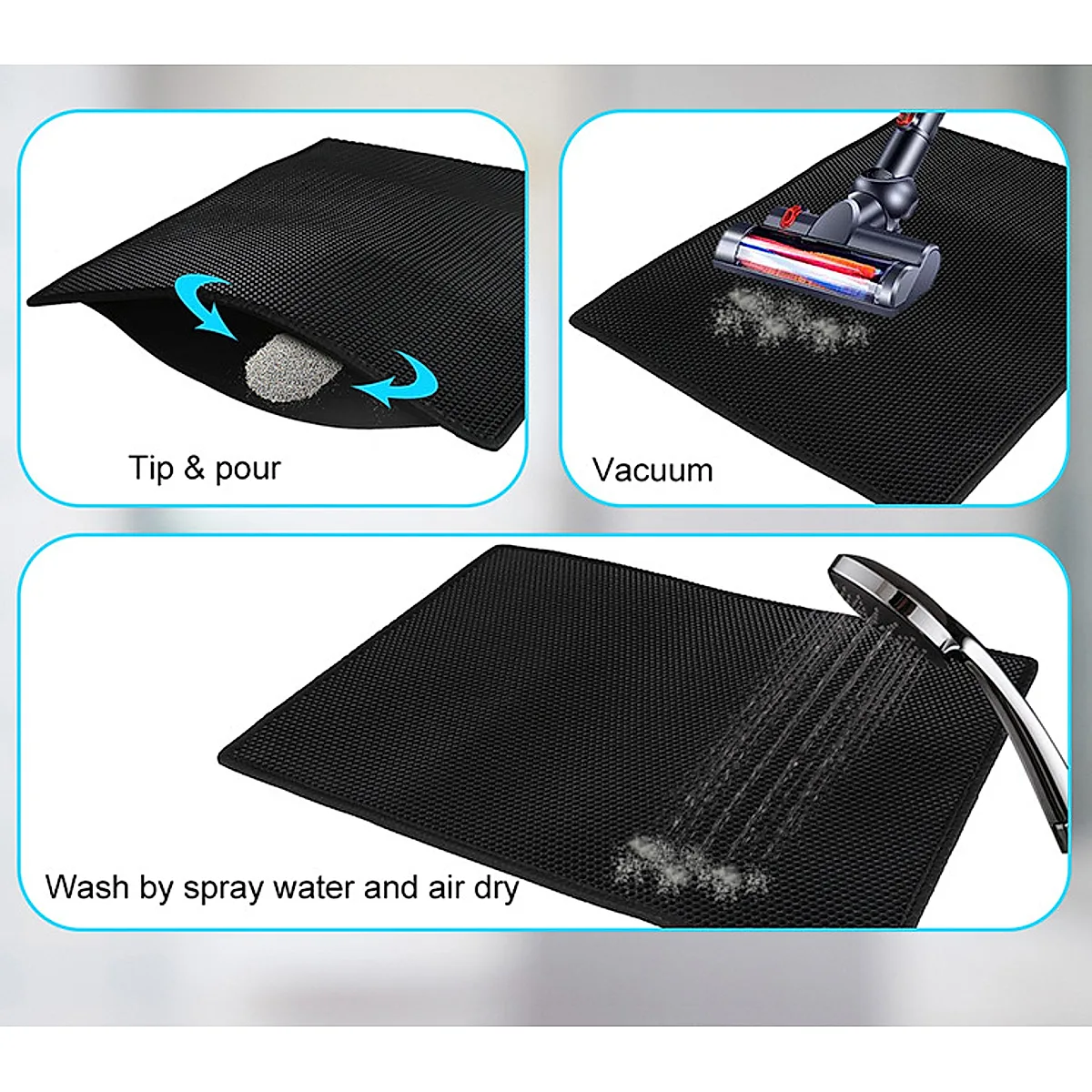 Cat Litter Pad Honeycomb Cat Pad Waterproof Urine Proof Pad Pet Supplies - Image 2