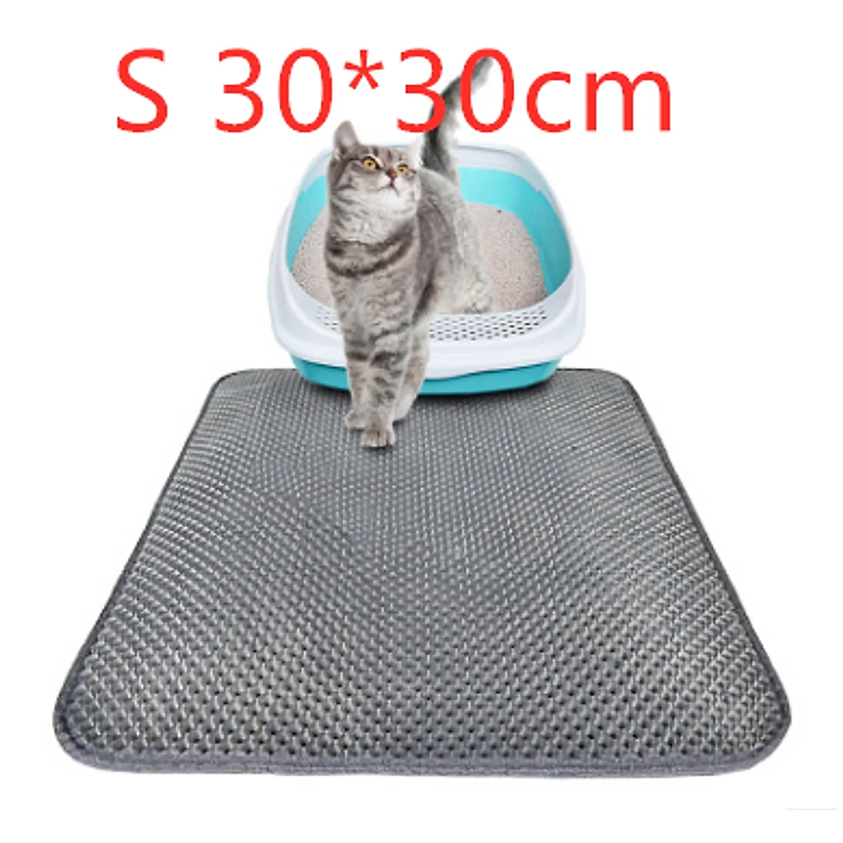 Cat Litter Pad Honeycomb Cat Pad Waterproof Urine Proof Pad Pet Supplies - Image 3