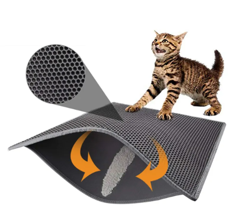 Cat Litter Pad Honeycomb Cat Pad Waterproof Urine Proof Pad Pet Supplies