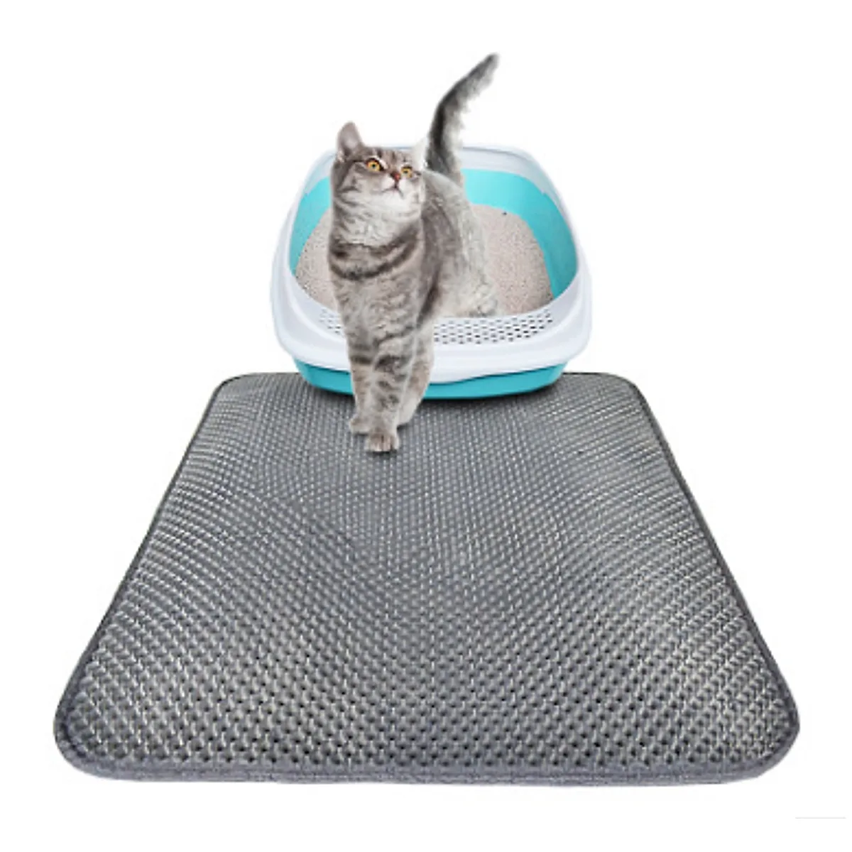 Cat Litter Pad Honeycomb Cat Pad Waterproof Urine Proof Pad Pet Supplies